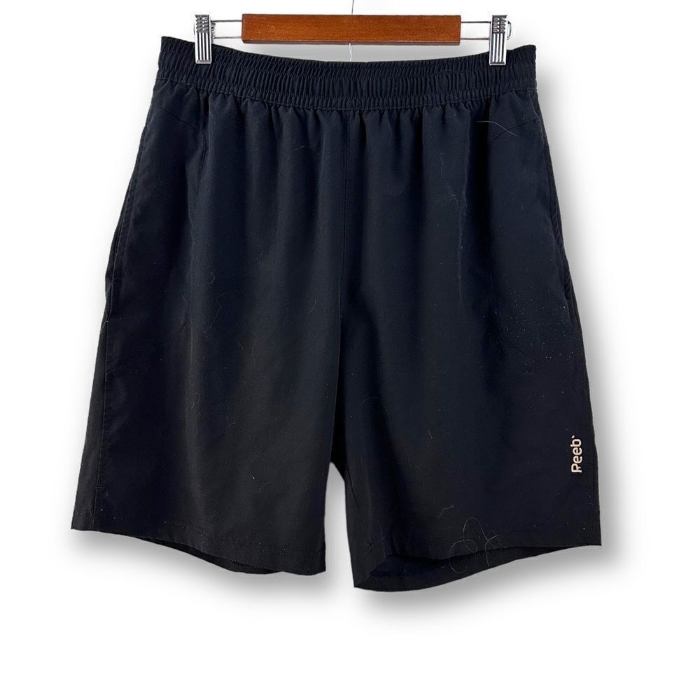Reebok men’s black athletic shorts size L